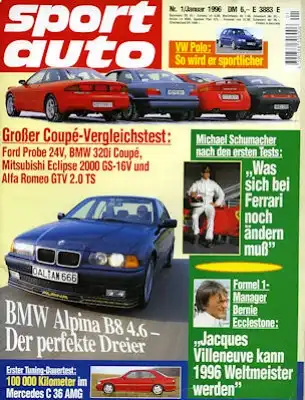 Sport Auto 1996 Heft 1-12