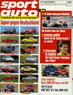 Sport Auto 1993 Heft 1-12