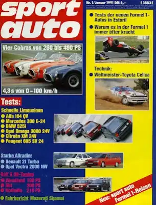 Sport Auto 1991 Heft 1-12