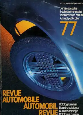 Automobil Revue 1977