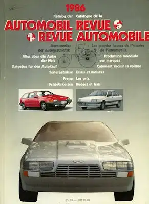 Automobil Revue 1986