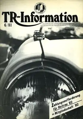 TR-Information 1981 Heft 6