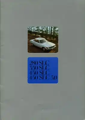 Mercedes-Benz 280-450 SLC 5.0 Prospekt 1979