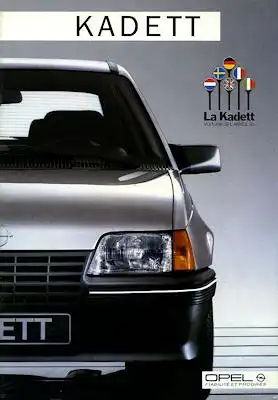 Opel Kadett E Prospekt 1984 f