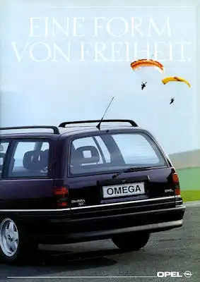 Opel Omega Kadett Caravan / Cabrio Edition Prospekt 1991