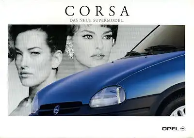Opel Corsa Prospekt 1993