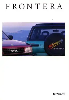 Opel Frontera Prospekt 1994