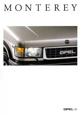 Opel Monterey Prospekt 1994
