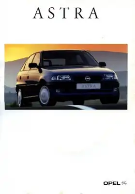 Opel Astra Prospekt 1995
