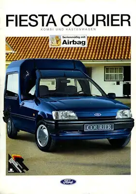 Ford Fiesta Courier Prospekt 1995