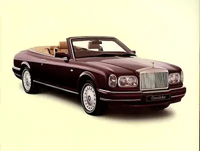 Rolls-Royce Corniche Prospekt 2000