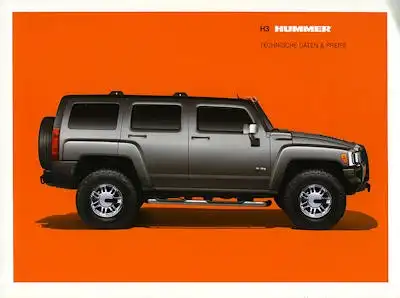 Hummer H 3 Prospekt 2006