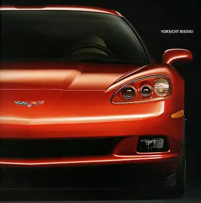 Chevrolet Corvette Prospekt 2004
