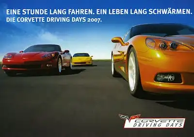 Chevrolet Corvette Prospekt 2007