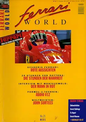 Ferrari World Heft 21 1996