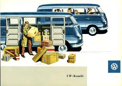 VW Kombi Prospekt 1958