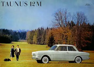 Ford Taunus 12 M Prospekt ca. 1963