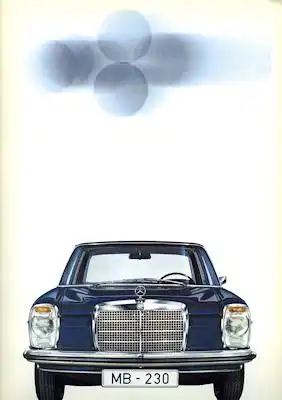 Mercedes-Benz 230 Prospekt 12.1967