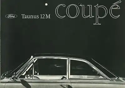 Ford Taunus 12 M Coupé Prospekt ca. 1966