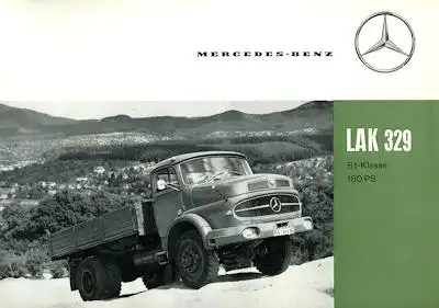 Mercedes-Benz LAK 329 Prospekt 1963