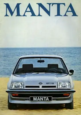 Opel Manta Prospekt 1979