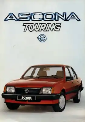 Opel Ascona Touring Prospekt 1983