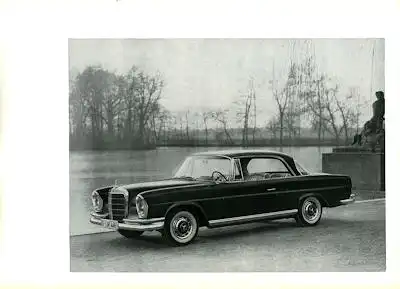 Mercedes-Benz 220 SE Coupé Prospekt 4.1961