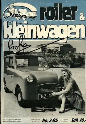 Roller & Kleinwagen 1985 Heft 2