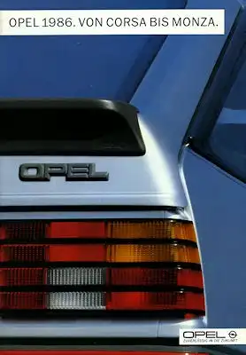 Opel Programm 1986