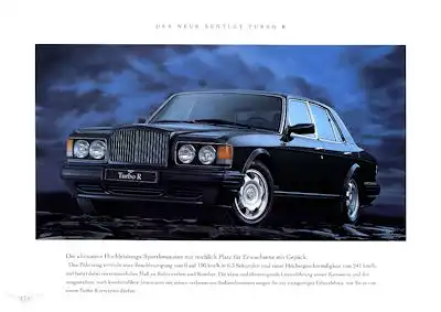 Bentley Programm 1995