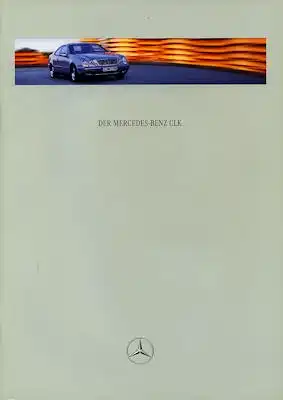 Mercedes-Benz CLK Coupé Prospekt 1998
