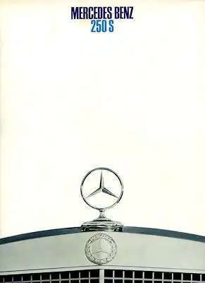 Mercedes-Benz 250 S Prospekt 12.1967