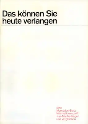 Mercedes-Benz Programm 5.1969