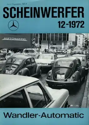 Mercedes-Benz Scheinwerfer 12.1972