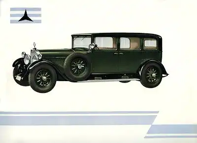 Mercedes-Benz 24/100/140 PS Typ 630 Prospekt 8.1928