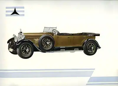 Mercedes-Benz 24/100/140 PS Typ 630 Prospekt 8.1928