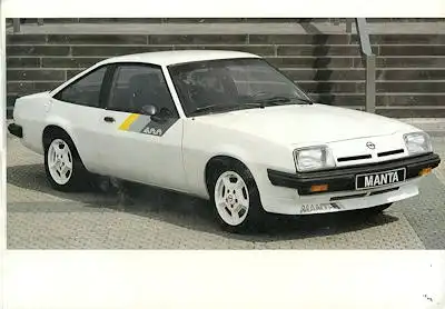 Opel Manta 400 Prospekt 1982