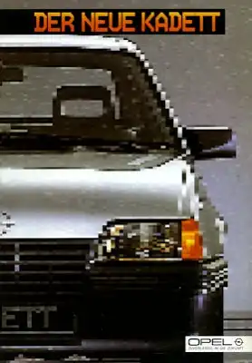 Opel Kadett E Prospekt 1985