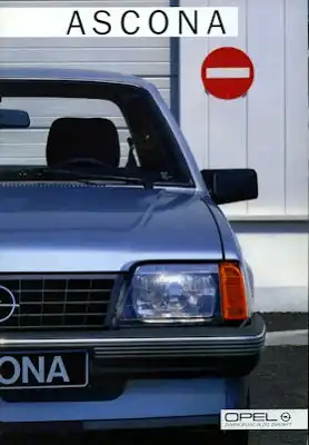 Opel Ascona Prospekt 1985