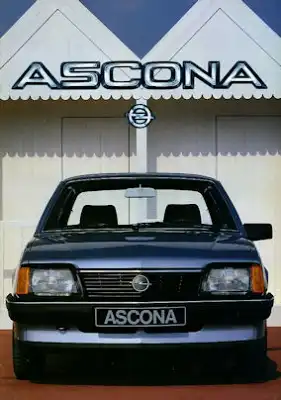 Opel Ascona Prospekt 1984