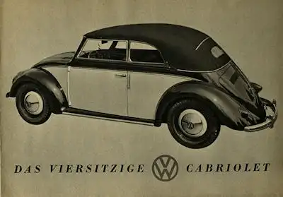 VW Programm 1951