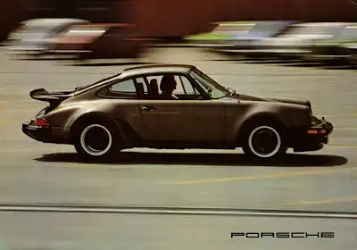 Porsche 911 E S Turbo Carrera Prospekt 1976 e