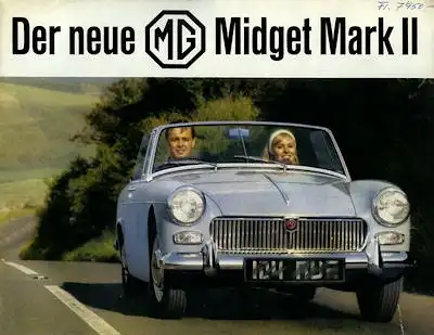 MG Midget Mark II Prospekt 1964