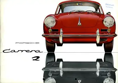 Porsche 356 B Carrera 2 Prospekt 11.1962