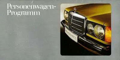 Mercedes-Benz Programm 1978