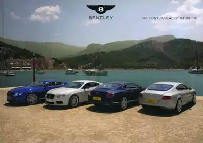 Bentley Continental GT Baureihe Prospekt 2013