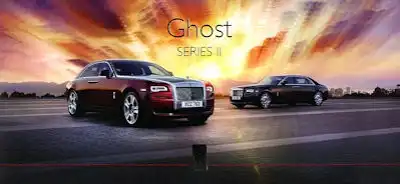 Rolls-Royce Ghost Series II Prospekt ca. 2012
