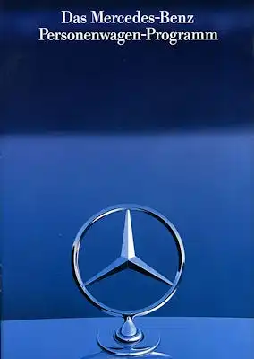 Mercedes-Benz Programm 1986
