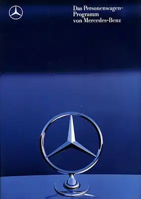 Mercedes-Benz Programm 1987