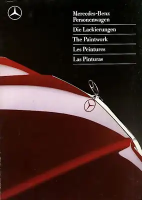 Mercedes-Benz Farben 12.1986